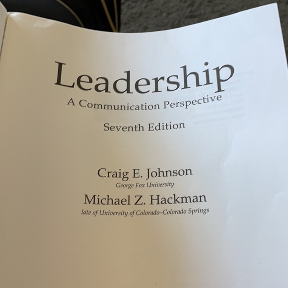 Leadership Textbook - Picture 2 of 2